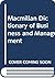 Macmillan Dictionary of Business & Management by Richard Lamming