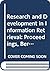 Research and Development in Information Retrieval: Proceedings, Berlin, May 18-20, 1982 (Lecture Notes in Computer Science)