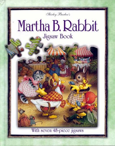 Martha B. Rabbit Jigsaw Book (Hardcover)
