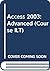 Access 2003: Advanced
