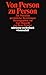 Von Person Zu Person: Zur Moralität Persönlicher Beziehungen