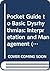 Pocket Guide to Basic Dysrhythmias: Interpretation and Management (Revised Reprint) - Text and E-Book Package