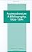 Postmodernism: A Bibliograp...