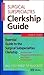 Surgical Subspecialties Clerkship Guide