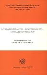 Literaturdidaktik – Lektürekanon – Literaturunterricht (Amsterdamer Beiträge zur neueren Germanistik, 30) (German Edition) Literaturdidaktik – Lektürekanon – Literaturunterricht (Amsterdamer Beiträge zur neueren Germanistik, 30) (German Edition)