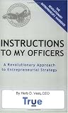Instructions to My Officers Instructions to My Officers