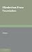 Elizabethan Prose Translation
