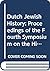 Dutch Jewish history: Proceedings of the Symposium on the History of the Jews in the Netherlands, November 28-December 3, 1982, Tel-Aviv, Jerusalem (Vol II)
