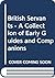 British Servants - A Collection of Early Guides and Companions