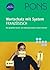 Pons Wortschatz Mit System Französisch: Den Gesamten Grund  Und Aufbauwortschatz Einfach Meistern