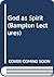 God As Spirit