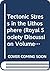 Tectonic Stress in the Lithosphere by James Fairhead