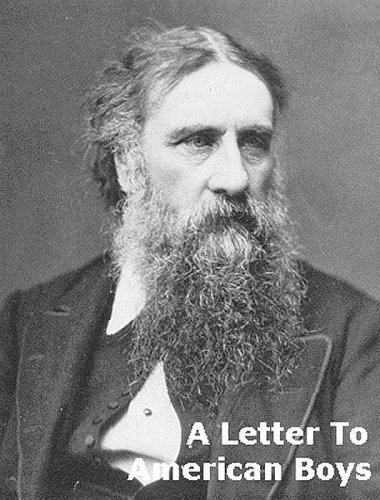 A Letter to American Boys (Kindle Edition)