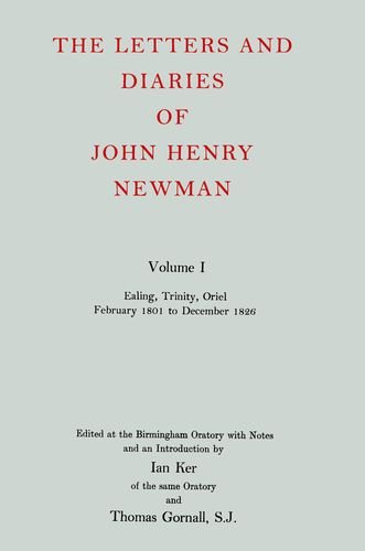 The Letters and Diaries of John Henry Cardinal Newman (Hardcover)