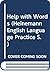 Help with Words (Heinemann English Language Practice)