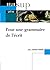Pour une grammaire de l'écrit