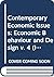 Contemporary Economic Issue...