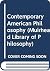 Contemporary American Philo...
