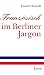 Französisch Im Berliner Jargon