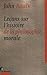 Leçons sur l'histoire de la philosophie morale