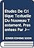 Etudes de Critique Textuelle Du Nouveau Testament: (Presentees Par J. Delobel) (Bibliotheca Ephemeridum Theologicarum Lovaniensium) (French Edition)