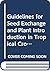 Guidelines for Seed Exchange and Plant Introduction in Tropical Crops (Fao Plant Production & Protection Paper)