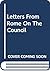 Letters From Rome On The Council
