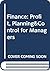 Finance: Profit, Planning&C...