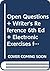 Open Questions & Writer's Reference 6e & Electronic Exercises for Writer's Reference 6e