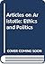 Articles on Aristotle 2: Ethics and Politics