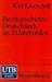 Rechtsgeschichte Deutschlands Im 20. Jahrhundert