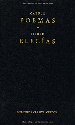 Poemas: Elegías de Catulo (Hardcover)