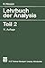 Lehrbuch Der Analysis, Teil 2