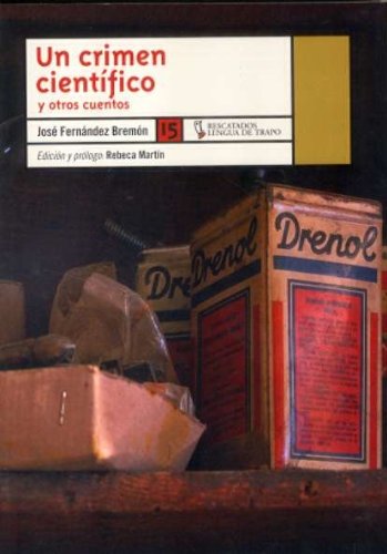 Portada de Un crimen científico y otros cuentos, de José Fernández Bremón