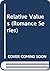 Relative Values (Romance Series)
