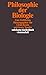 Philosophie Der Biologie: Eine Einführung