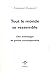 Tout le monde se ressemble: Une anthologie de poésie contemporaine
