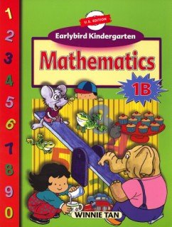 Singapore Math, Earlybird Kindergarten Workbook 1B (Paperback)