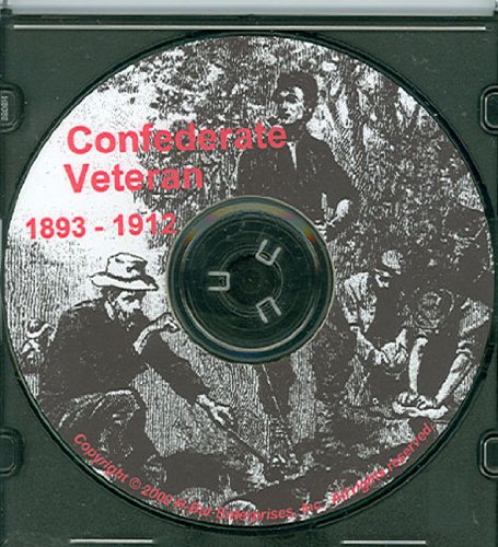 The Old Confederate Veteran Magazine- 1893 to 1912 Cd-Rom (CD-ROM)