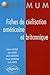 Fiches De Civilisation Américaine Et Britannique