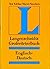 Langenscheidts Grosswörterbuch der englischen und deutschen S... by Heinz Messinger