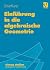Einführung in die algebraische Geometrie (vieweg studium; Aufbaukurs Mathematik, 87) (German Edition)
