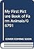 My First Picture Book of Farm Animals/06791
