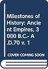 Milestones of History: Ancient Empires, 3000 B.C.- A.D.70 v. 1 Milestones of History: Ancient Empires, 3000 B.C.- A.D.70 v. 1