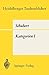 Kategorien I (Heidelberger Taschenbücher, 65) by Horst Schubert