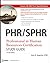 PHR / SPHR Professional in Human Resources Certification Study Guide