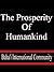 The Prosperity of Humankind
