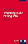 Einführung in die Textlinguistik. Struktur und Verstehen von Texten.