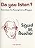 Do You Listen? Exercises for Saxophone Players by Sigurd M. Rascher