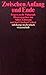Zwischen Anfang und Ende: Fragen an die Pädagogik